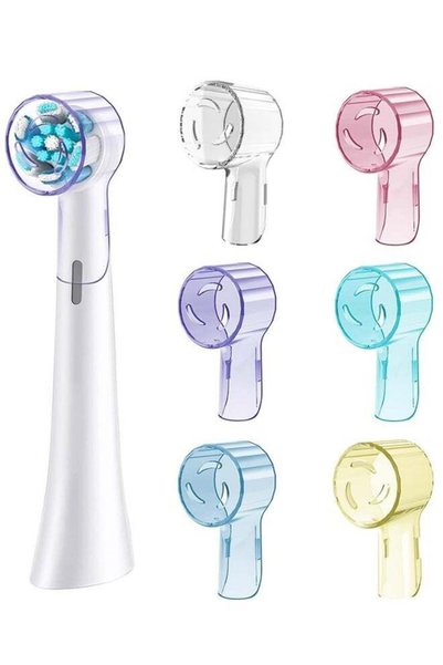 Generic 6 Pack Toothbrush Covers for Oral B iO Replacement Heads, Toothbrush ...