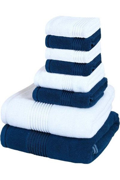 Generic Home Dwell Premium Bath Towels Set - Set of 8 - 100% Cotton Highly Ab...