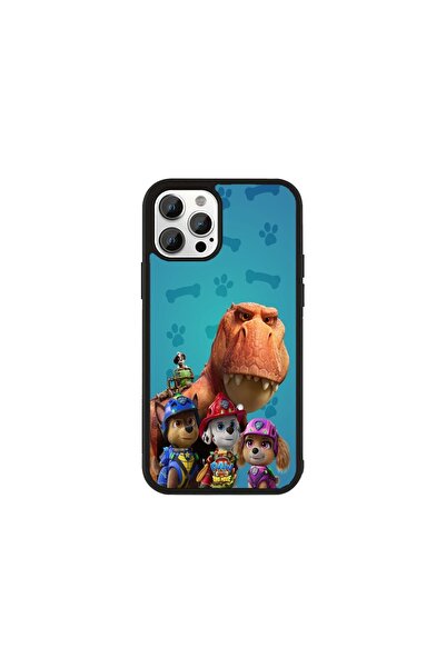Generic Brand Husa Premium iPhone 14 Plus Patrula Catelusilor - Model Dino Re...