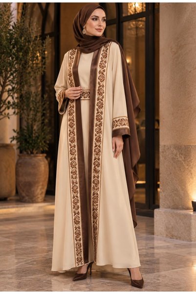 Genel Markalar İKİLİ ABAYA-KAFTAN-KİMONO