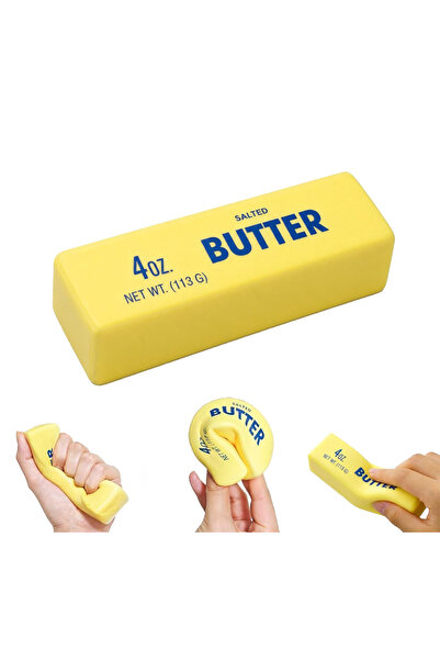 Limmy Tereyağ Squish Butter Sukuşi Yumuşak Sıkılabilir Oyuncak- 1 Adet