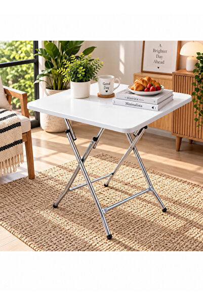 N.zone Multi-Purpose Folding Table with Practical Modern Design, Durable Mdf ...