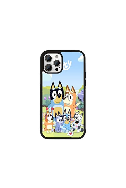 Generic Brand Husa Premium Galaxy S24 Plus Bluey - Model Bluey Family Garden Fun