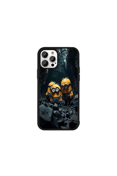 Generic Brand Husa Premium iPhone 11 Pro Minioni - Model Cave Explorer Minioni