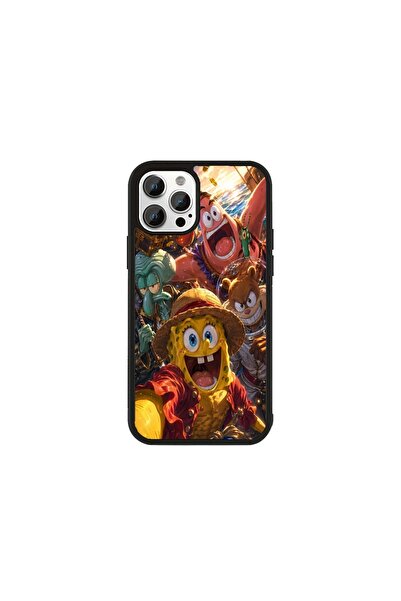 Generic Brand Husa Premium iPhone 11 Pro SpongeBob - Model Pirate Adventure S...