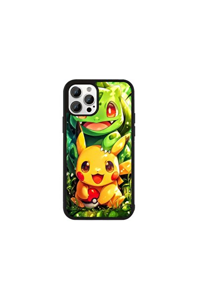 Generic Brand Husa Premium iPhone 11 Pro Max Pokemon - Model Pikachu Bulbasau...
