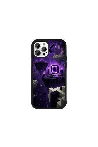 Generic Brand Husa Premium Galaxy A36 Minecraft - Model End Portal Dragon