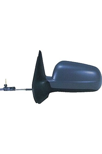 LORO Oglindă exterioară stânga plană VW Golf IV neagră cu cablu 1J185750701C