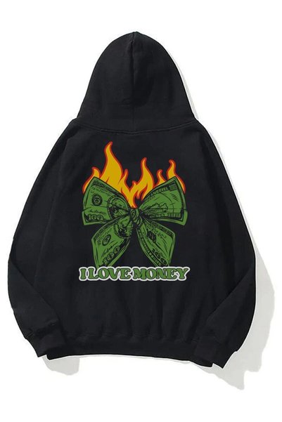 donamod Hanorac unisex, elegant, confortabil, din bumbac, cu design special, ...
