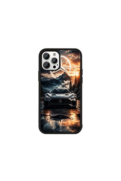 Generic Brand Husa Premium iPhone 11 Pro Mercedes - Model AMG Mountain Sunset