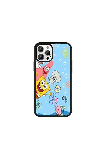 Generic Brand Husa Premium iPhone 11 Pro SpongeBob - Model Bubble Doodle Crew