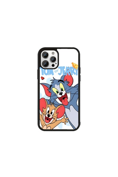 Generic Brand Husa Premium Galaxy S24 Plus Tom și Jerry - Model cu Logo Tom J...