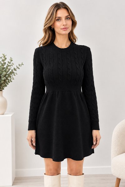Enzo Valenti Women's Sweater with Hair Braids