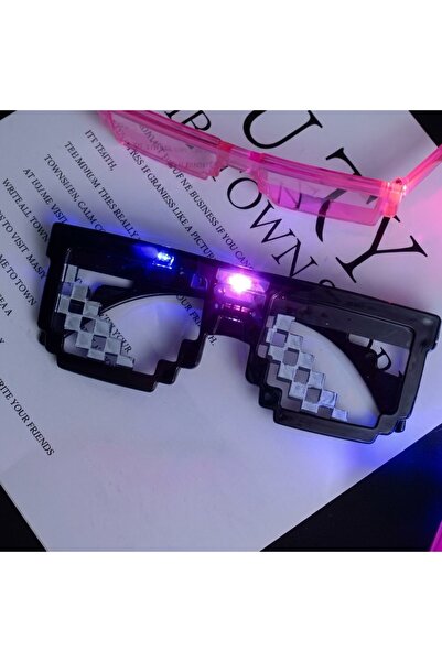 KAZUKO Led Sunglasses with Pixel Light Display - Colorful Illumination for Pa...