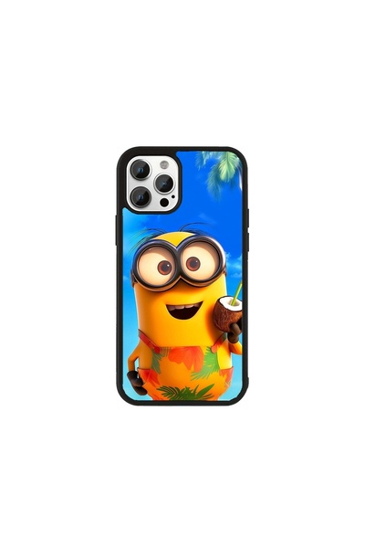 Generic Brand Husa Premium iPhone 16 Pro Max Minioni - Model Tropical Minion ...