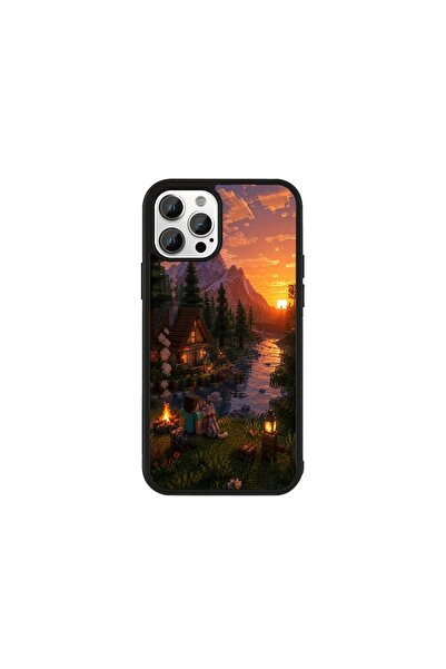 Generic Brand Husa Premium Galaxy S22 Plus Minecraft - Model Cabană de Munte ...