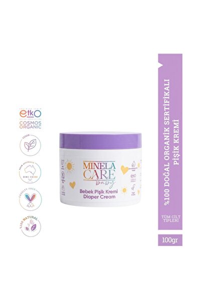 Minela Care Bebek Pişik Önleyici Krem 100 gr %25 Non-Nano Çinko Oksit Cosmos ...