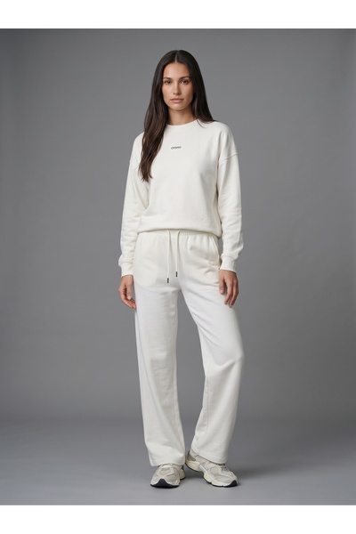 Noe Collection Women's Crew Neck Long Sleeve Tracksuit Set Comfortable Fit Lo...