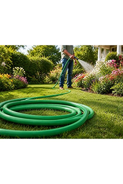 Erol Teknik BAHÇE HORTUMU SOFT YEŞİL KLASİK 25 MT