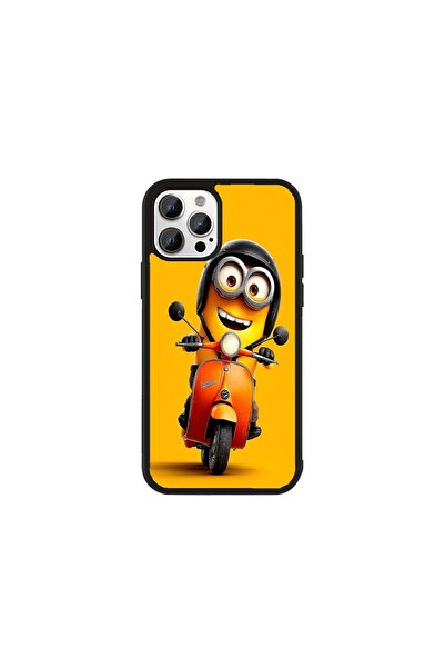 Generic Brand Husa Premium iPhone 11 Pro Minioni - Model Trotinetă Minion Ride