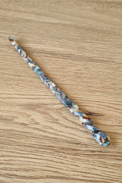 Osha Aksesuar Agrafă de păr din acetat pentru femei, tip stick, cu design oso...