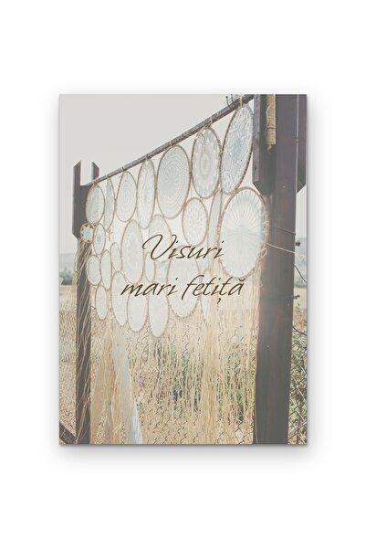 OEM Poster Carton Visuri Mari Fetita, Citat Motivational, 250g, A4