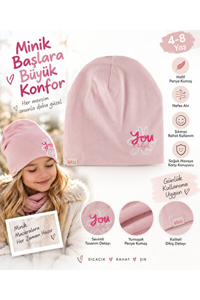 Lindy kız çocuk bere 4-8 yaş