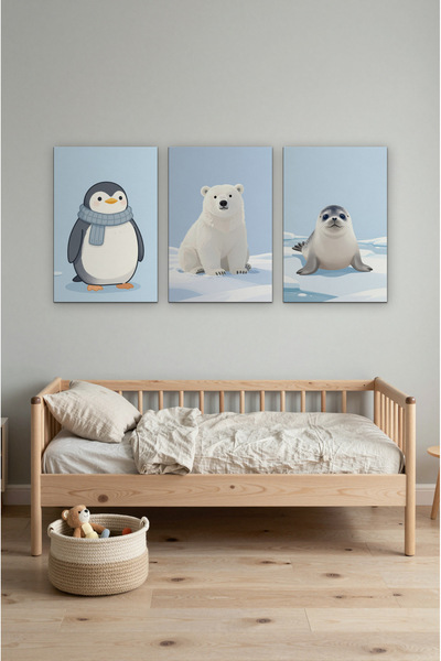 ZURİ DESİGN Polar Friends set za crtanje za decu, 3 dela