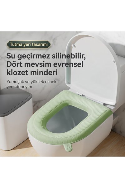 bakgelal Yumuşak Klozet Minderi – Yıkanabilir Silinebilir Esnek Klozet Oturma...