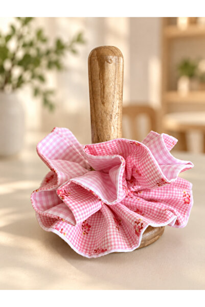 Double ruffle scrunchie