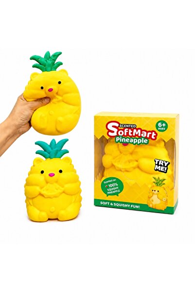TOYTOPIA Jumbo Boy Ayıcık Ananas Görünümlü Sukuşi - Ayıcık Ananas Sukuşi Stre...