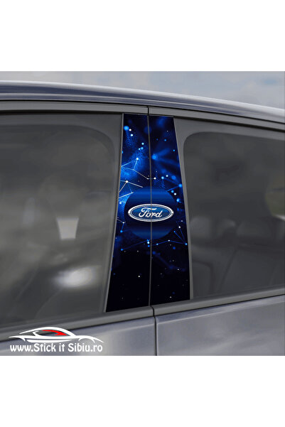 StickITsibiu Πλήρες Σετ Αυτοκόλλητων Stalpi Usi - CORELINK FORD - Αυτοκόλλητο...