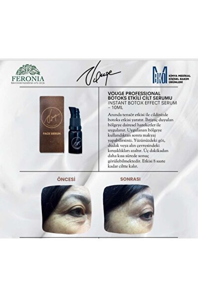 Professional Anında Gerginlik Etkili Cilt Serumu,