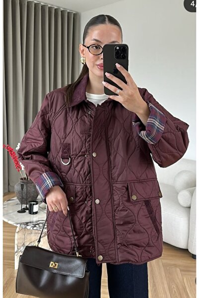 Elines butiq Kapitone mont/ceket oversize/rahat kesim