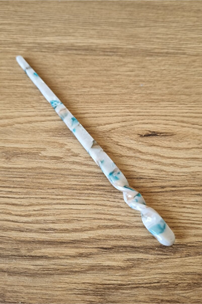 Osha Aksesuar Agrafă de păr din acetat pentru femei, tip stick, cu design oso...