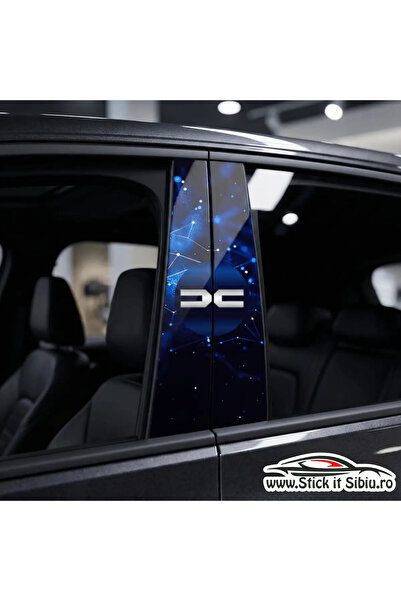 StickITsibiu ΟΛΟΚΛΗΡΟ ΣΕΤ αυτοκόλλητων Stalpi Usi - CORELINK DACIA - Αυτοκόλλ...