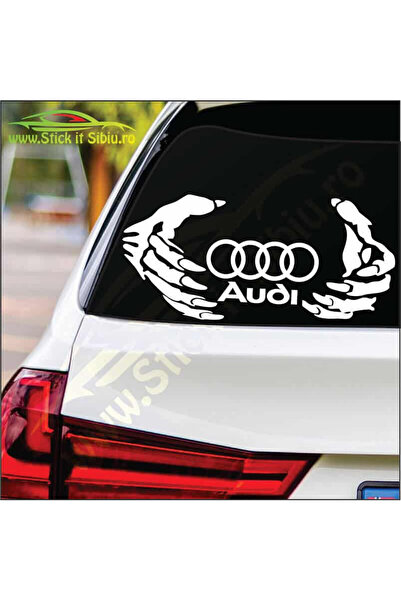 StickITsibiu Hands Audi - Autocolant auto |   Rezistent la apă și UV