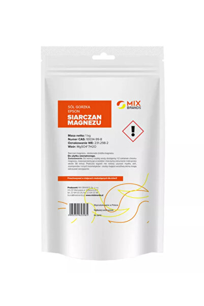 MixBrand Sare amara – sare epsom – sulfat de magneziu 1kg Mix Brands