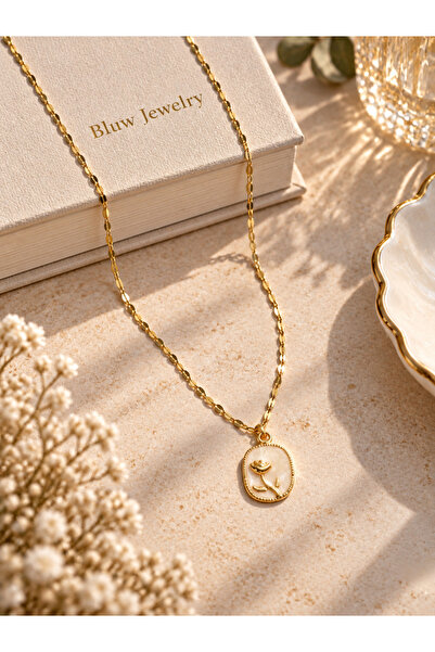 Bluw Jewelry سلسلة قلادات الورد من روزيل