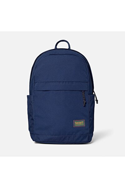 Timberland Timberpack Double Compartment Backpack Unisex Navy Blue Backpack