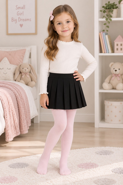Penti Dres fetițe Micro 40 DEN – mat, opac, roz