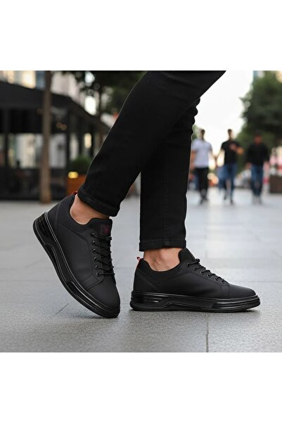 GÜLERSHOES Garantili Orijinal Mevsimlik Kaymaz Erkek Yüksek Taban Spor Ayakka...