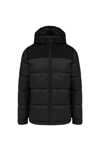 Kariban Geacă unisex cu două culori, căptușită, cu glugă, - KA6163