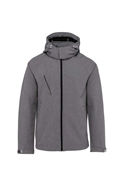 Kariban Jacheta barbati, cu gluga detasabila din softshell - KA413