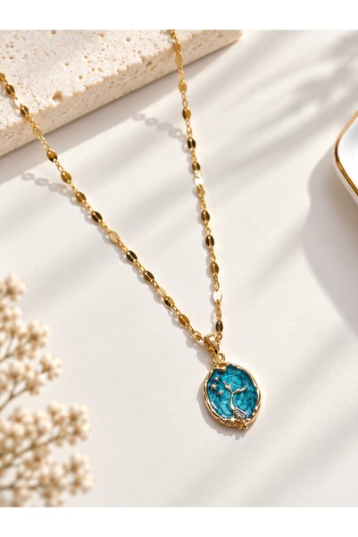 Bluw Jewelry Nerissa Mermaid Tail Necklace