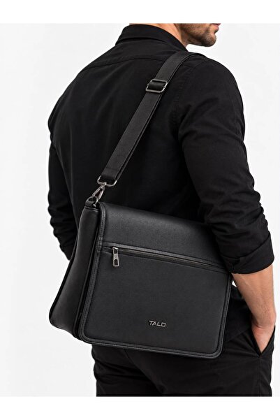 Armine Unisex Çok Cepli Postacı Çantası Ayarlanabilir Askılı Evrak Ve Laptop ...