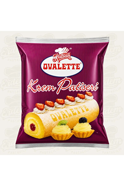 ovalette Krem Patiseri Tozu 1 Kg Tekli