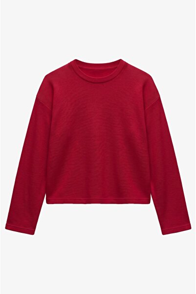 Havoş Rote Rista Langarm-Strickware