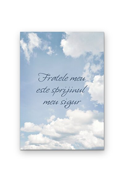 OEM Decorative poster with quote My brother is my sure support, Minimalist De...