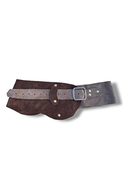 Yılday Gür Butik Montmartre Bitter Brown Anthracite Nubuck Belt |   Casual Wo...